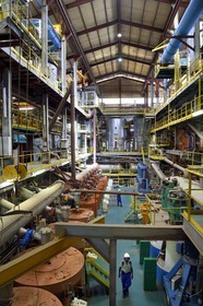 France, Reunion island (French overseas department), Saint-Louis, Le Gol sugar factory, production of sugar cane syrup