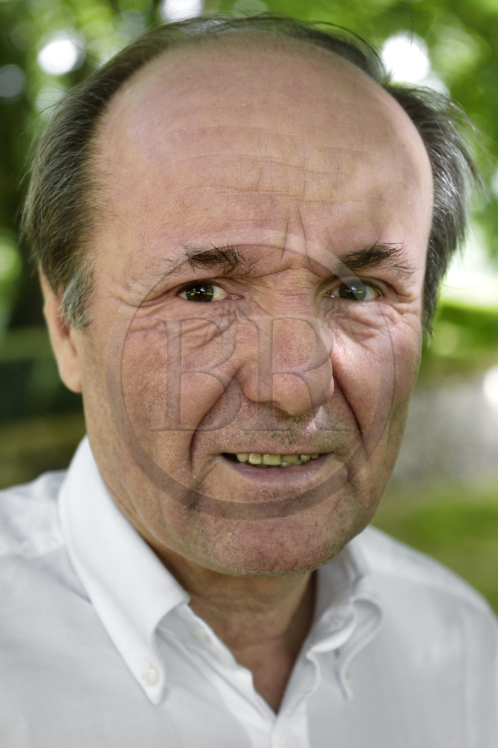 France, Dordogne, Creysse near Bergerac, Pecharmant vineyard, chateau de Tiregand, Francois-Xavier de Saint-Exupéry