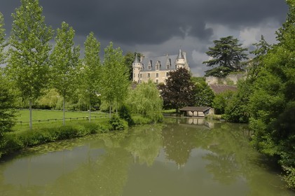 France, Indre-et-Loire (37), Montrésor, le château