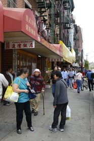 Etats-Unis, New York, Manhattan, Chinatown, commerces dans Hester Street