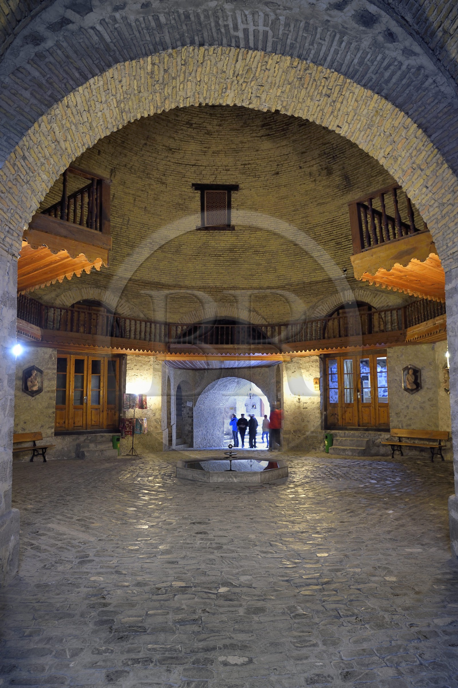 Azerbaïdjan, Sheki (Shaki), le caravansérail