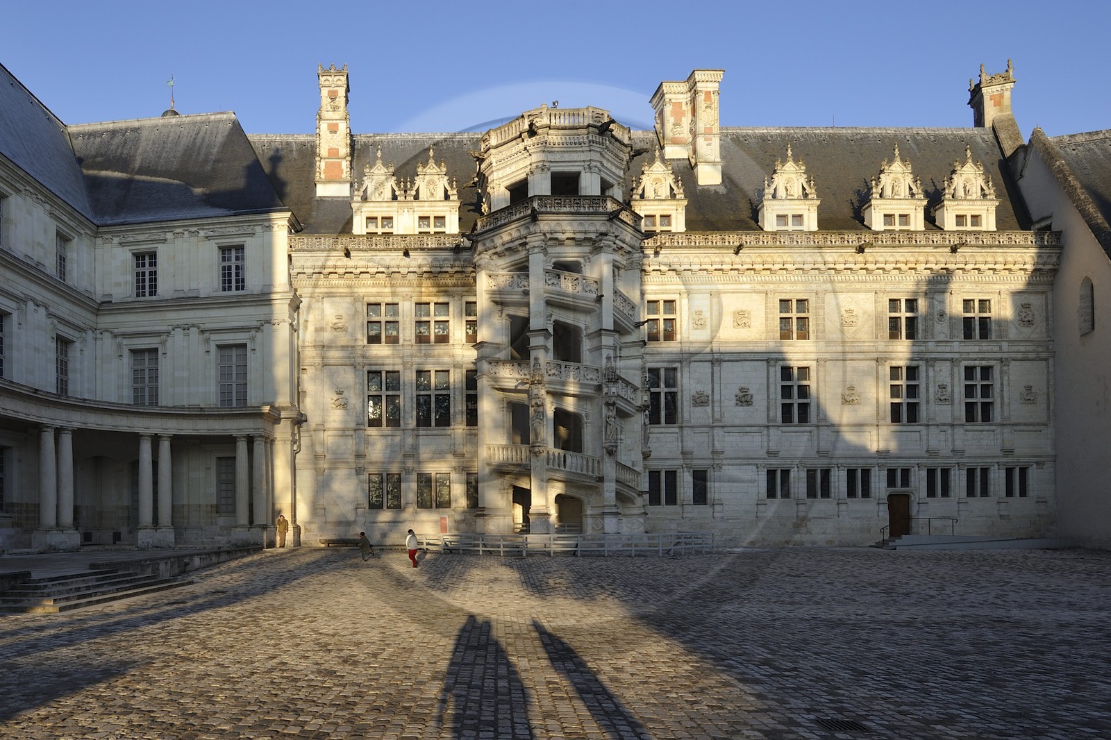 France, Loir et Cher, Loire Valley listed as World Heritage by UNESCO, Chateau de Blois, Francois I Wing