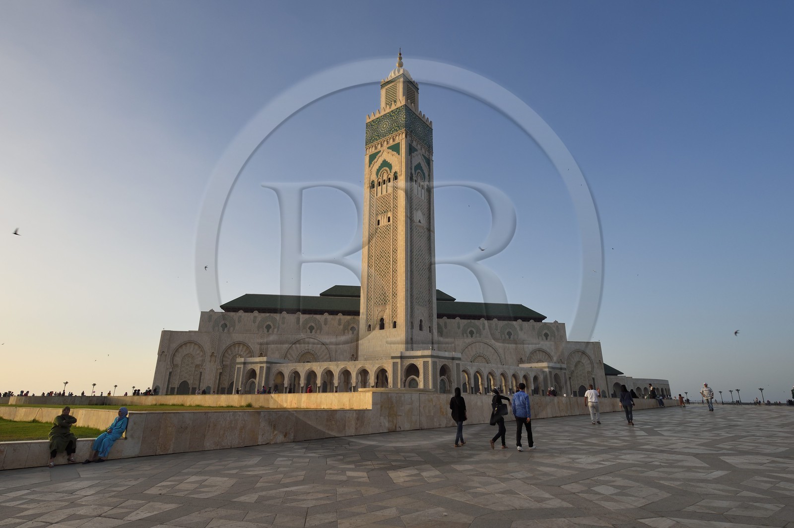 Maroc, Casablanca, Grande Mosquée Hassan II
