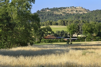 France, Bouches-du-Rhône (13),  Le Puy Sainte Réparade, Chateau La Coste domaine viticole et centre d'art contemporain, Pavillon de Thé Vietnamien