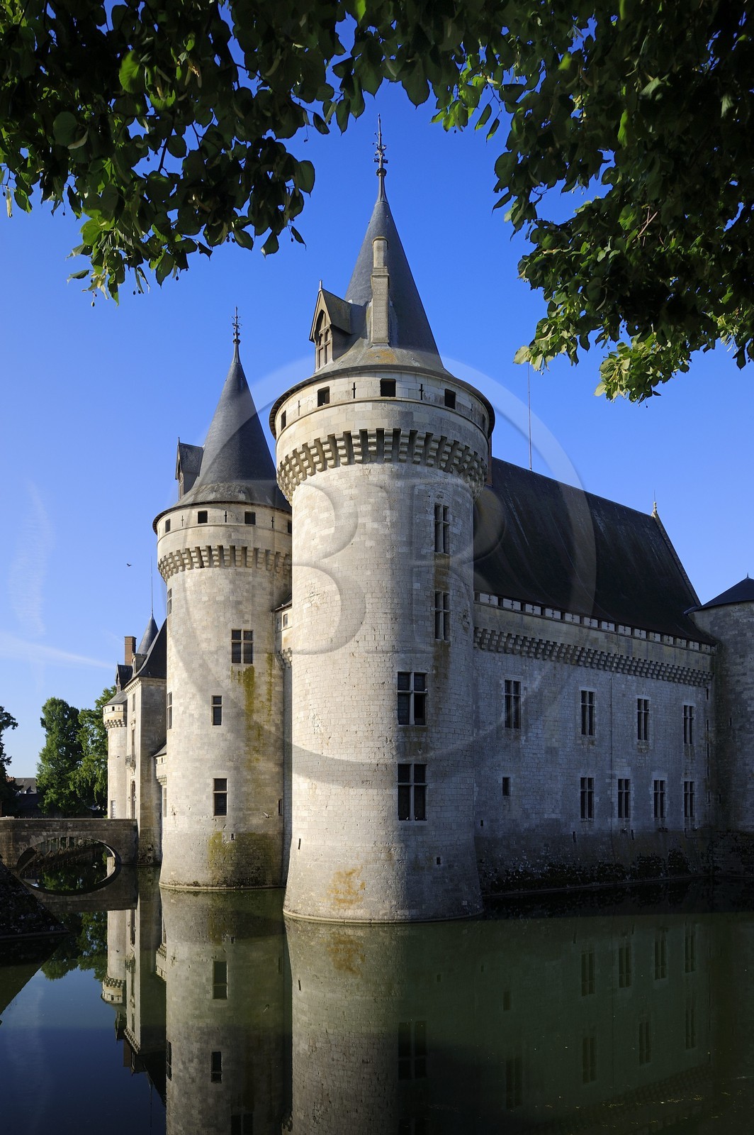 France, Loiret, Loire Valley listed as World Heritage by UNESCO, Sully sur Loire, Chateau de Sully sur Loire, compulsory mention : Chateaux de Sully sur Loire, property of the Loiret Departement
