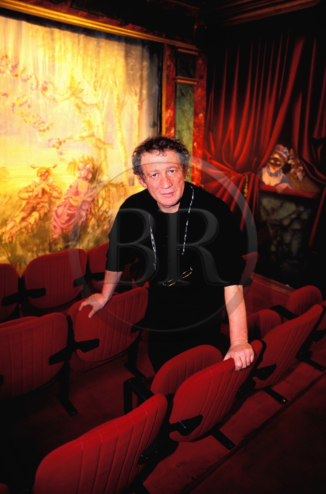 France, Paris, La Comedie Italienne (The Italian Comedy) in Rue de la Gaite, Mr Maggiuli