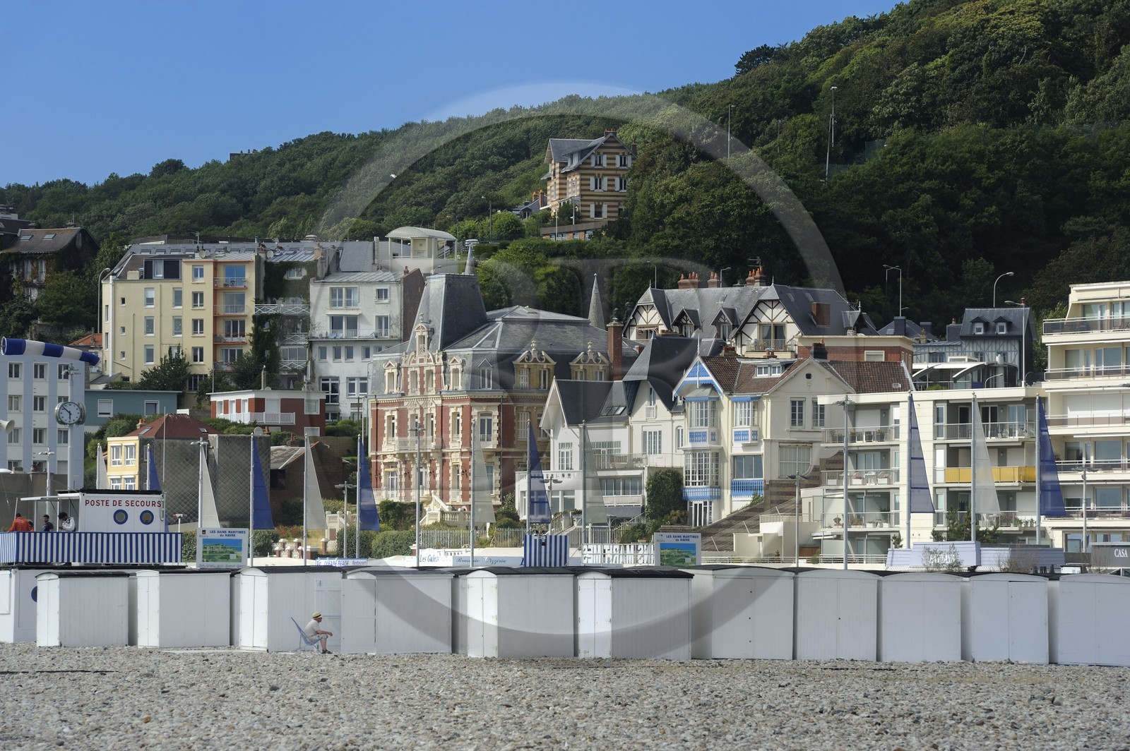 France, Seine-Maritime (76), Le Havre, front de mer, la Villa Jules Siegfried est une des rares maisons à avoir survécu aux bombardements