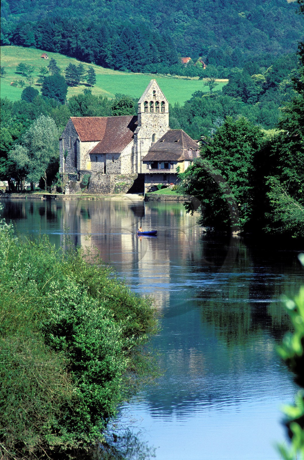 France, Corrèze (19), village de Beaulieu-sur-Dordogne