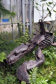 France, Loire-Atlantique (44), Nantes, galerie des Machines de l'Ile dans les hangars des anciens chantiers navals, projet artistique conçu par François Delarozière et Pierre Orefice, la Taupe Mécanique