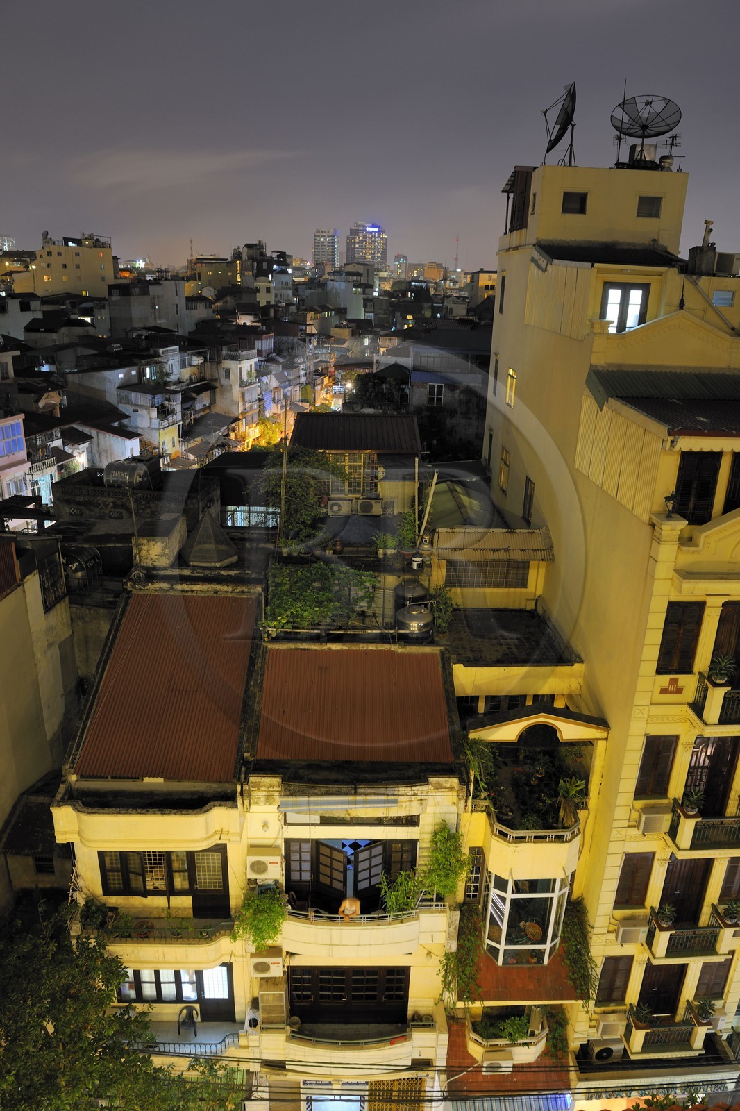 Vietnam, Hanoï, la vieille ville dans le quartier des 36 rues