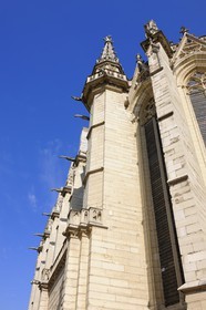 France, Val-de-Marne (94), Vincennes, le château de Vincennes, la Sainte Chapelle
