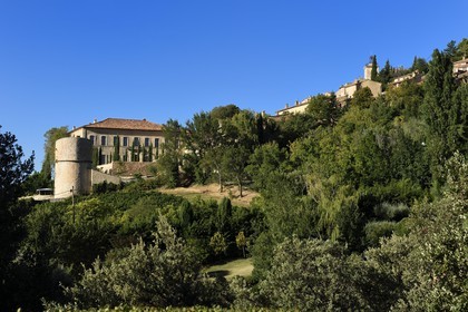 France, Var (83), Parc Naturel Régional du Verdon, village de Moissac-Bellevue