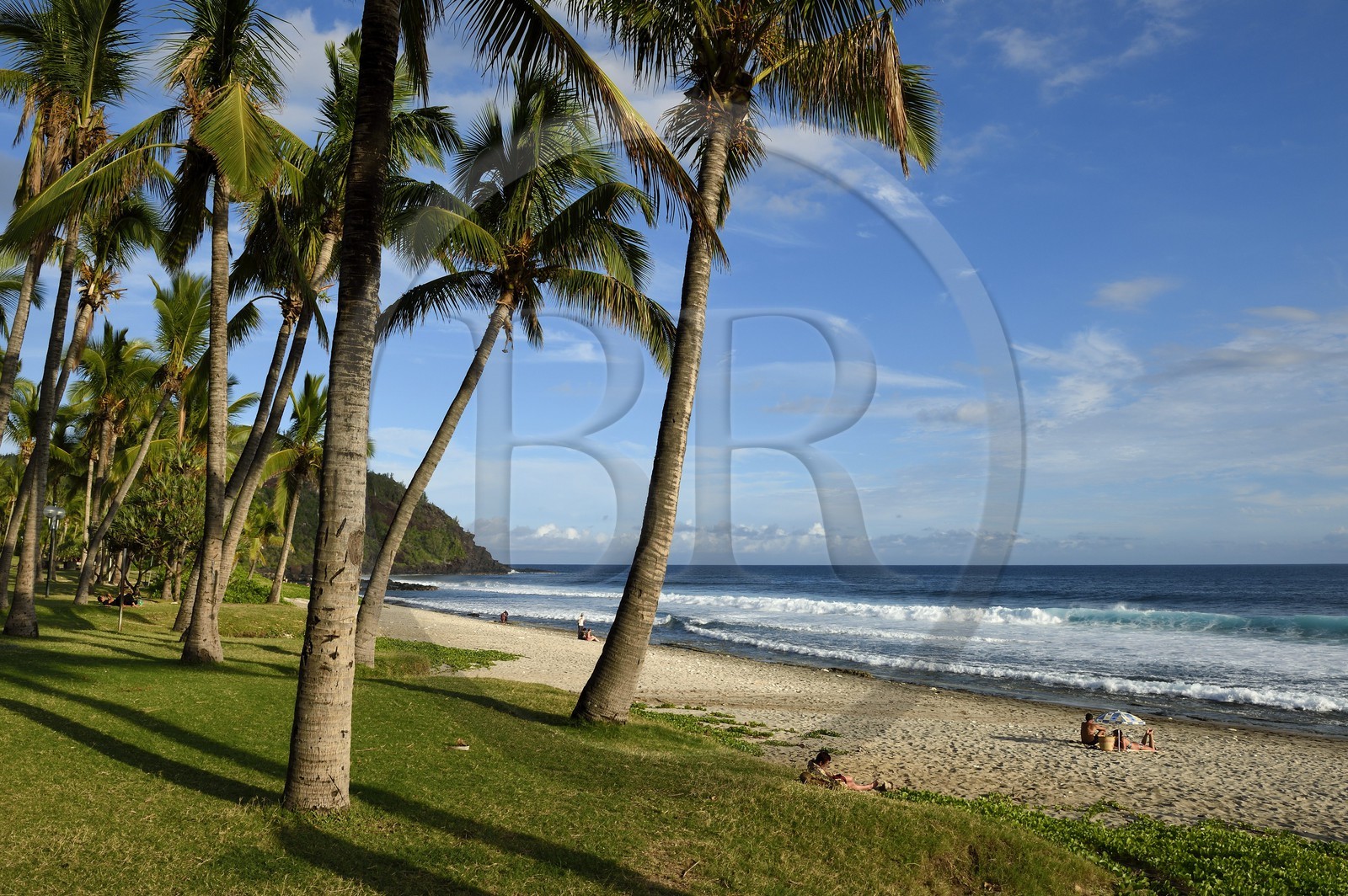 France, Ile de la Reunion, Cote Sud, plage de Grande Anse