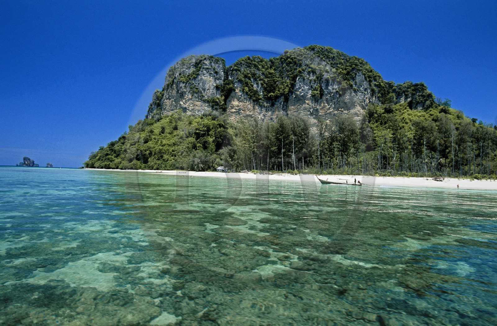 Thailand, Krabi province, island off Phranang