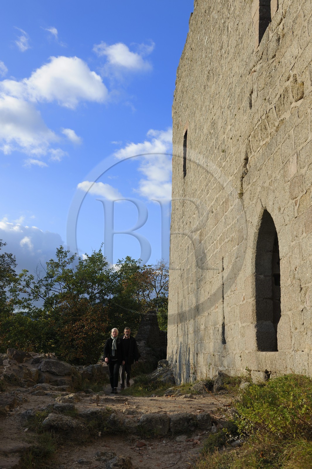 France, Bas-Rhin (67), Barr, château du Haut-Andlau