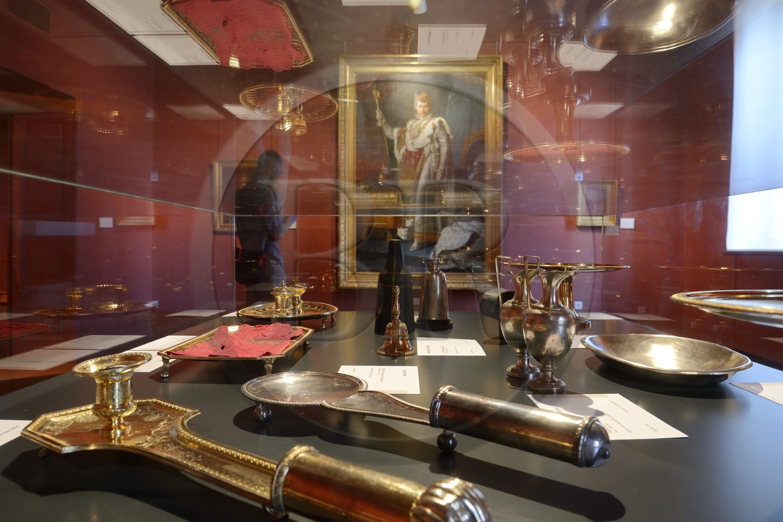 France, Corse du Sud, Ajaccio, Fesch museum (the Museum of Fine Arts), hall of Napoleonic collection