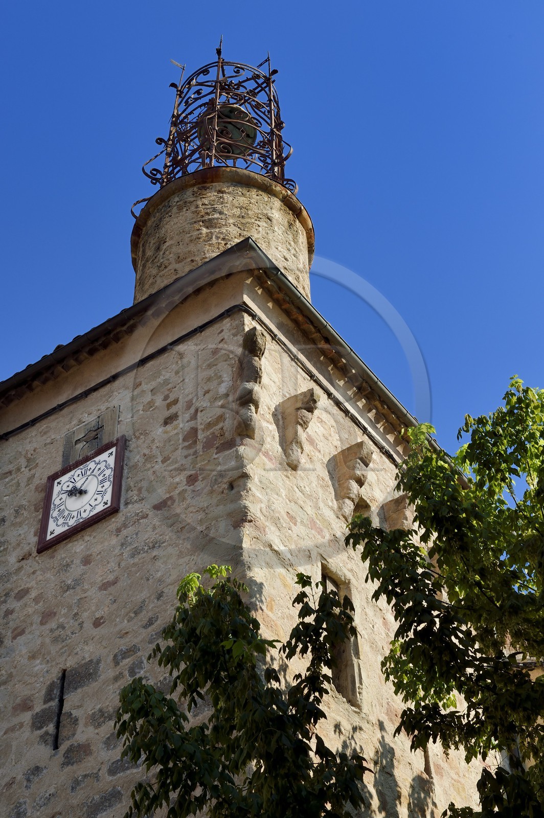 France, Var (83), La Dracénie, Les Arcs-sur-Argens, la Tour de l'horloge