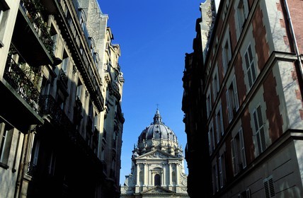 France, Paris (75), le Val-de-Grâce, hôpital militaire, musée du service de santé des armées, église