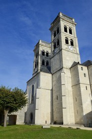 France, Meuse (55), Verdun, Ville Haute, cathédrale Notre-Dame du Xe siècle