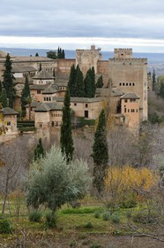 Espagne, Andalousie, Grenade, l'Alhambra, classé Patrimoine Mondial de l'UNESCO