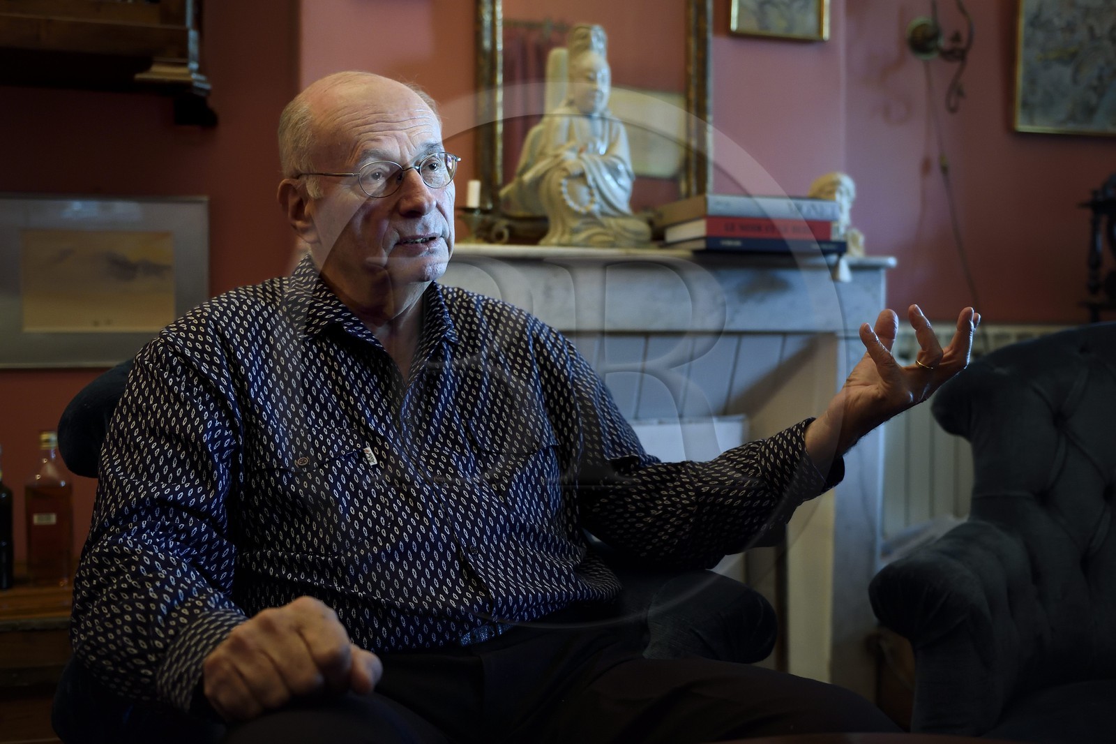 France, Var, the Rade (Roadstead) of Toulon, La Seyne-sur-Mer, area of Tamaris, Boris Cyrulnik