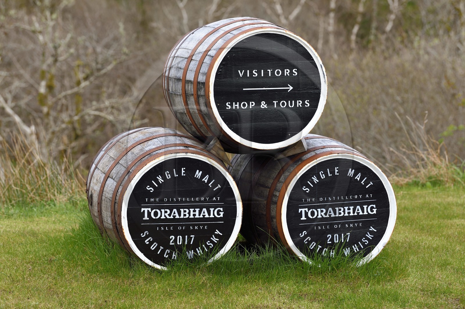 Royaume-Uni, Ecosse, région des Highlands, les Hébrides, Ile de Skye, Teangue, Distillerie de whisky Torabhaig