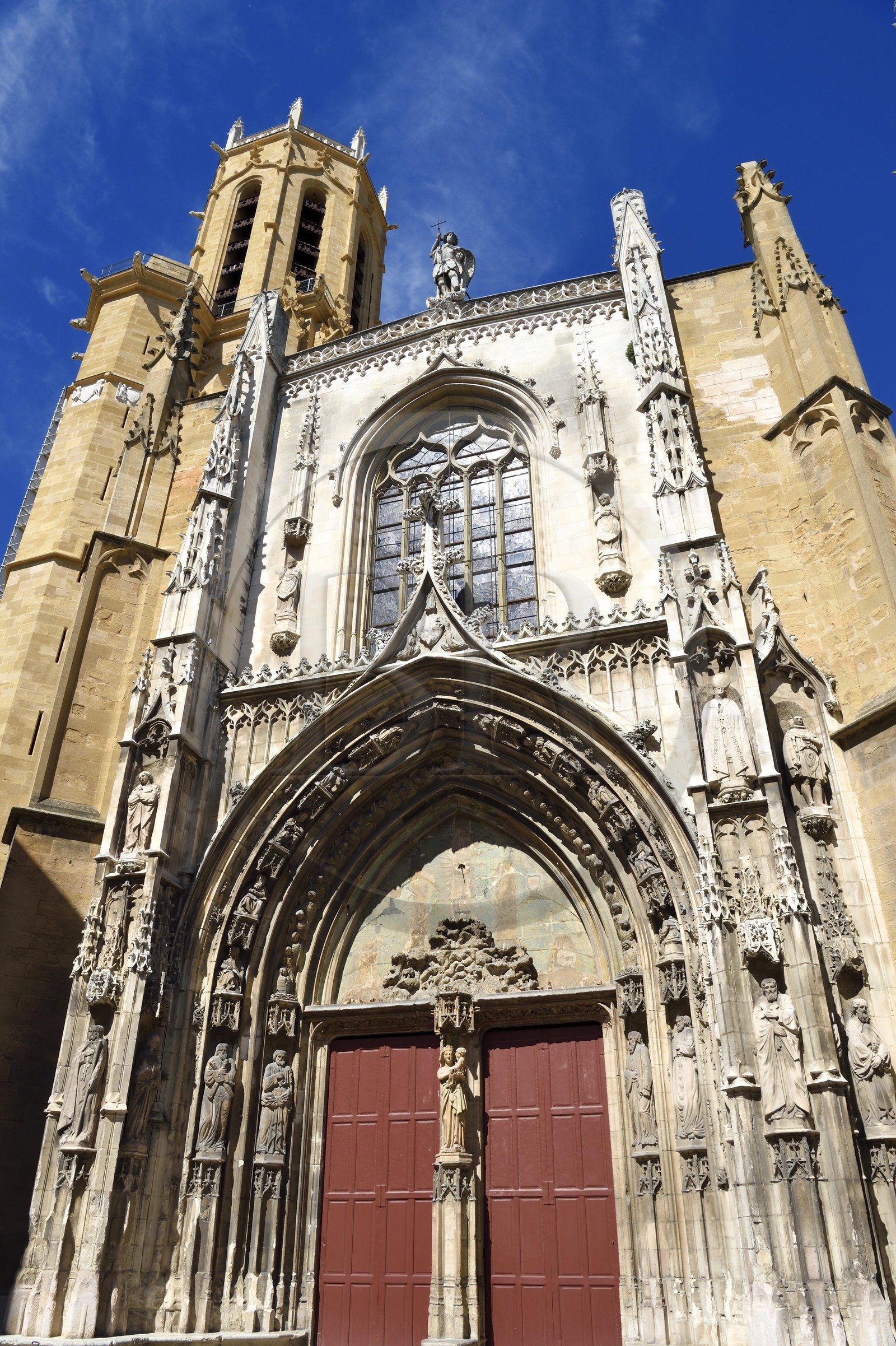 France, Bouches-du-Rhône (13), Aix en Provence, Cathédrale Saint-Sauveur