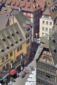 France, Bas-Rhin (67), Strasbourg, vieille ville classée au Patrimoine Mondial de l'UNESCO, la Maison Kammerzell au pied de la cathédrale Notre-Dame