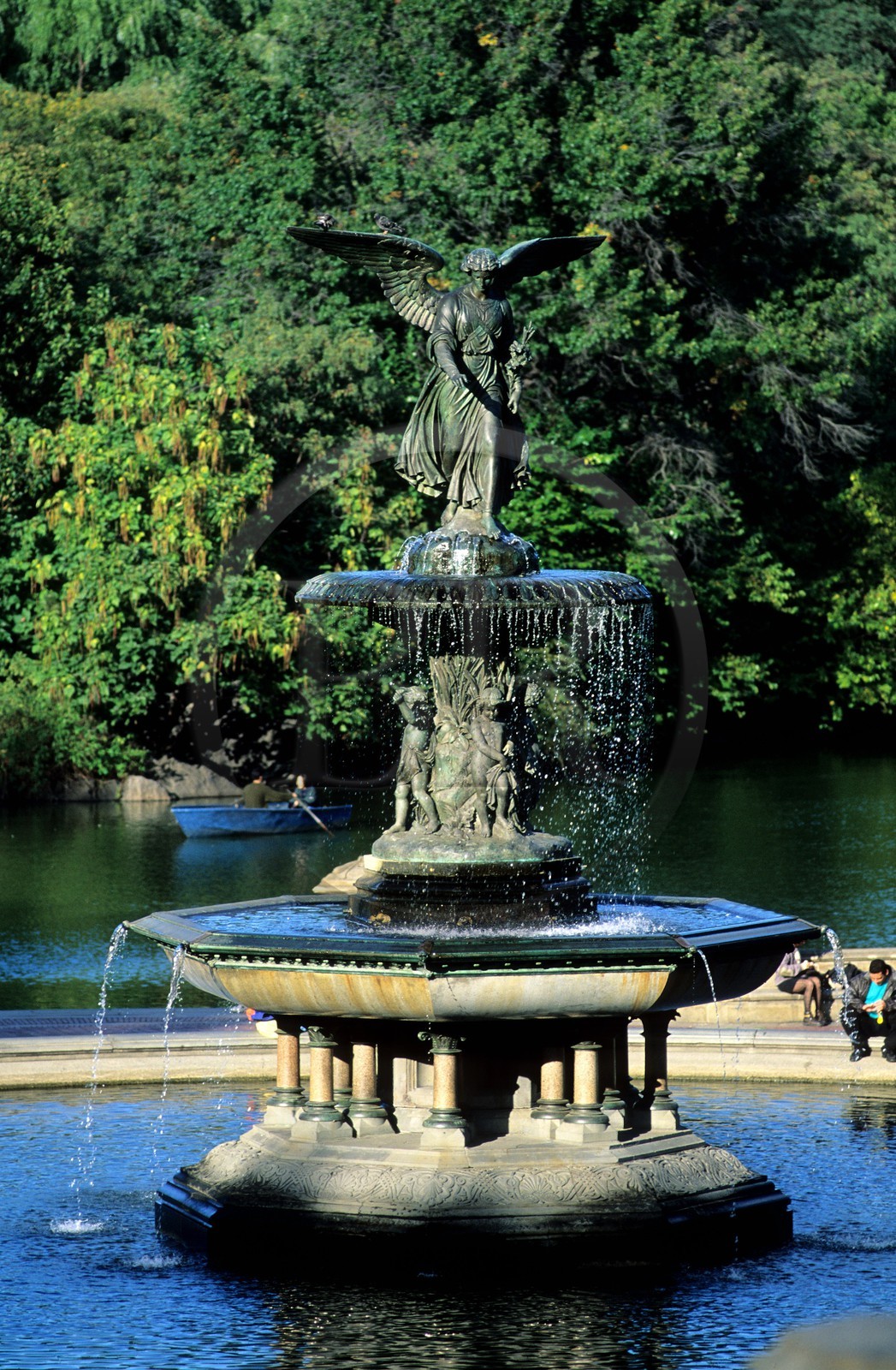 United States, New York City, Manhattan, Central Park, Bethesda Fountain