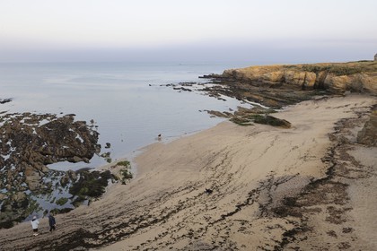 France, Loire-Atlantique (44), Piriac-sur-Mer, le sentier des douaniers