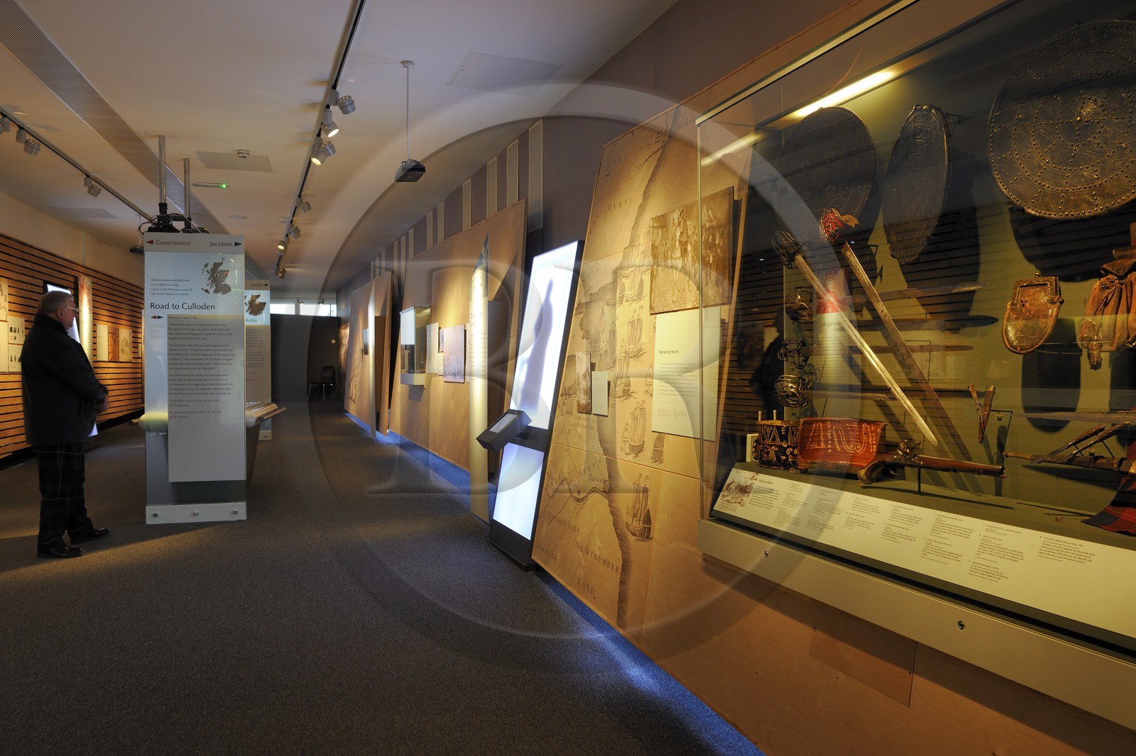 United Kingdom, Scotland, Highlands, Inverness, Visitor's centre for the battle of Culloden