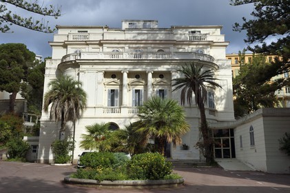 France, Corse-du-Sud (2A), Ajaccio, quartier dit des étrangers, cours Grandval, le chateau Conti