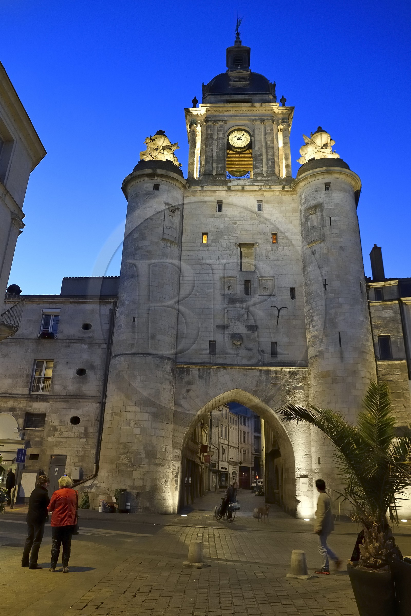 France, Charente-Maritime, La Rochelle, the Great Clock Gate