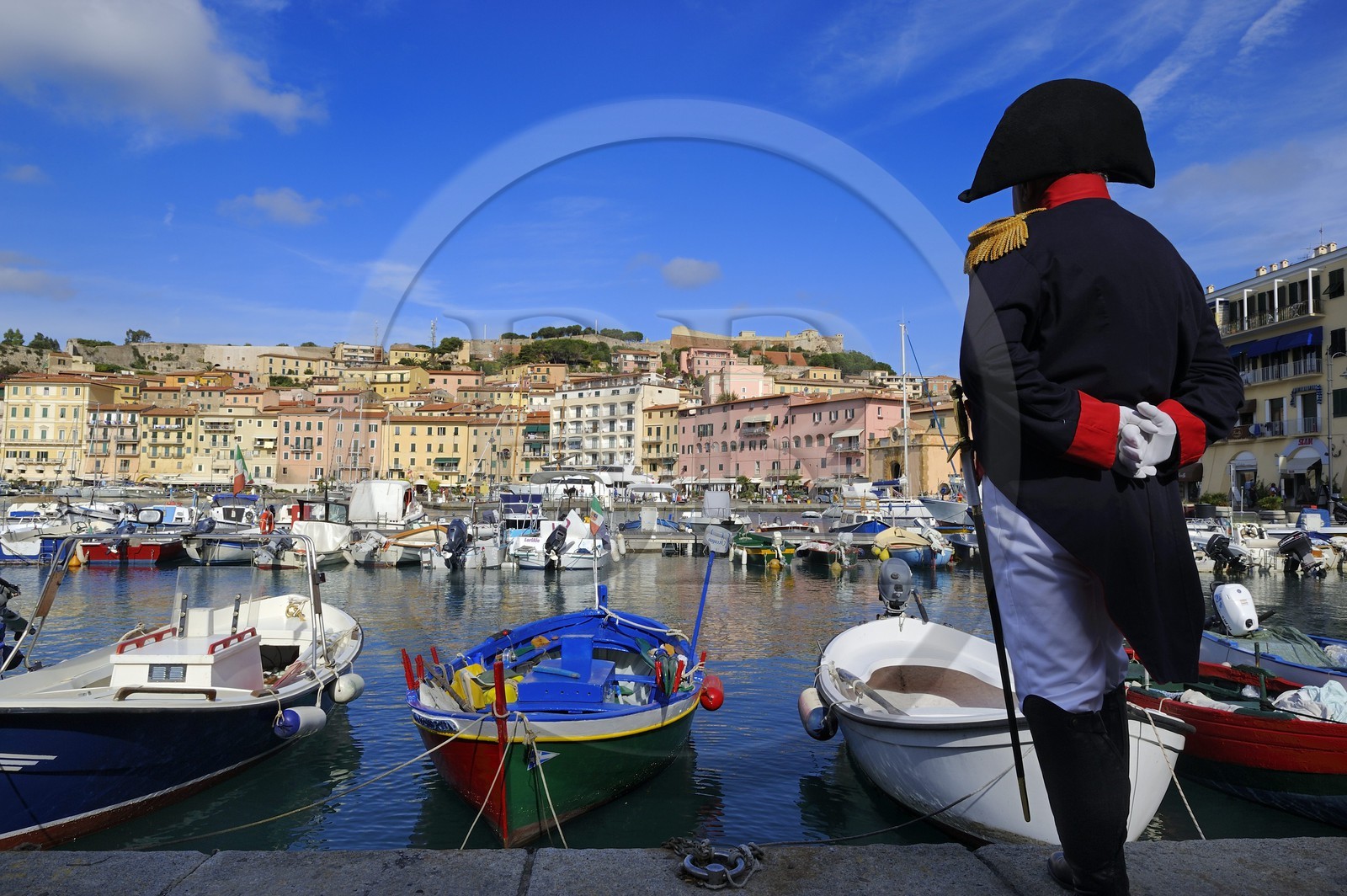 Italy, Tuscany, Elba Island, Portoferraio, the harbour