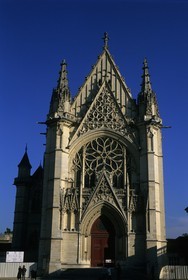 France, Val-de-Marne (94), Vincennes, Sainte-chapelle du château de Vincennes