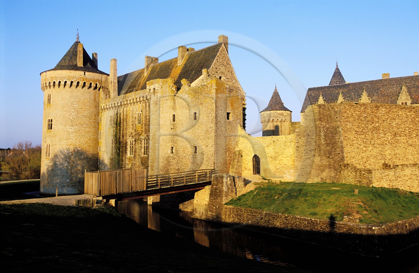 France, Morbihan (56), Presqu'île de Rhuys, Sarzeau, le château de Suscinio