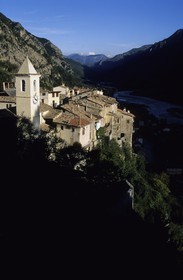 France, Alpes-Maritimes (06), village perché de Touet-sur-Var