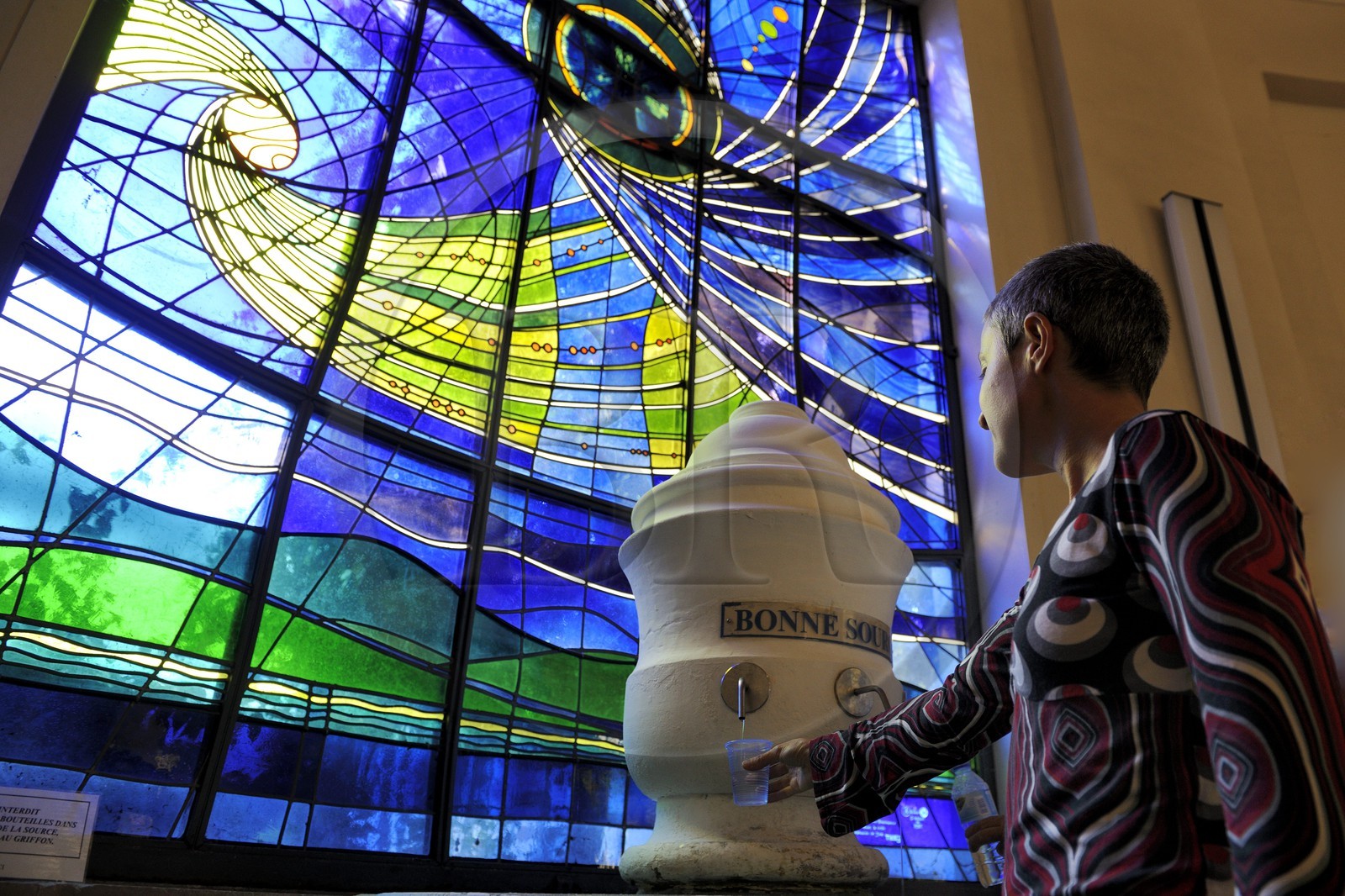 France, Vosges, Vittel Spa and health Resort, Hepar source