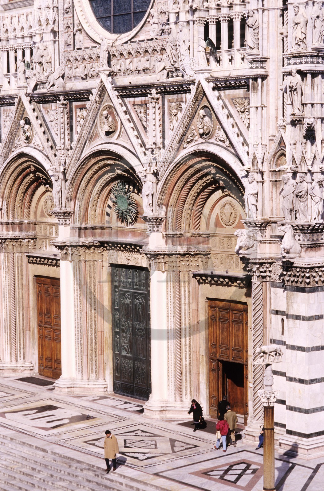 Italie, Toscane, Sienne, le Duomo S. Maria Dell' Assunta