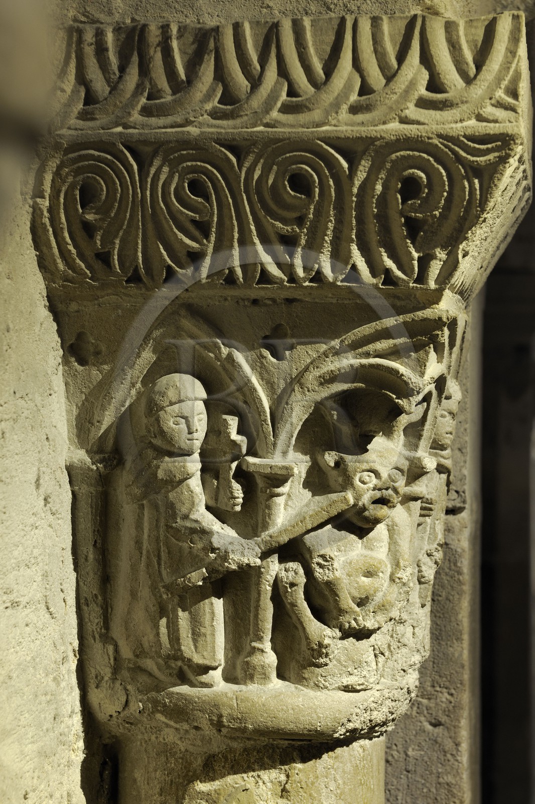 France, Seine Saint Denis, Saint Denis, the Saint Denis Basilica, the crypt