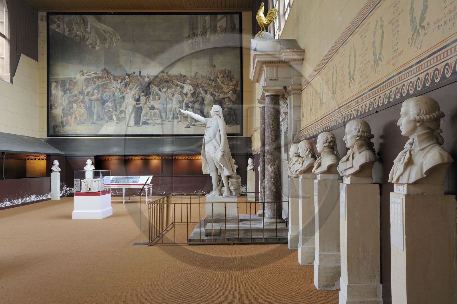 France, Yvelines, Versailles, Salle du Jeu de Paume where the Serment du Jeu de Paume (The Tennis Court Oath) taken place the 20th June 1789