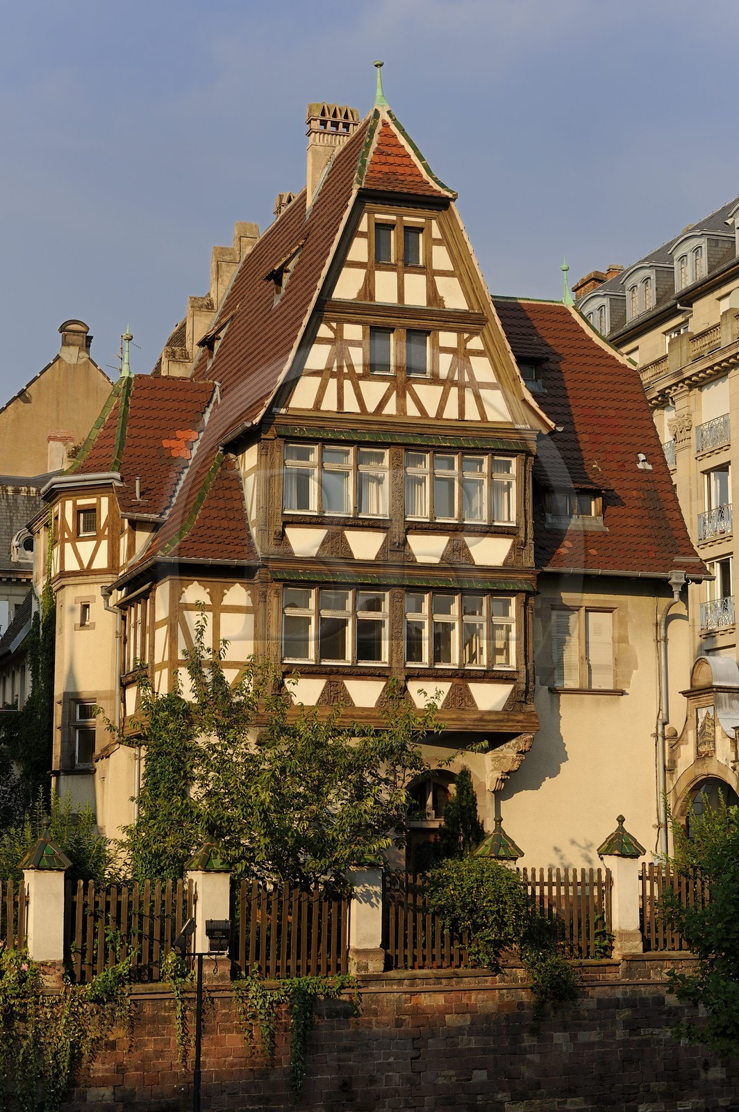 France, Bas-Rhin (67), Strasbourg, le lycée international Pontonnier