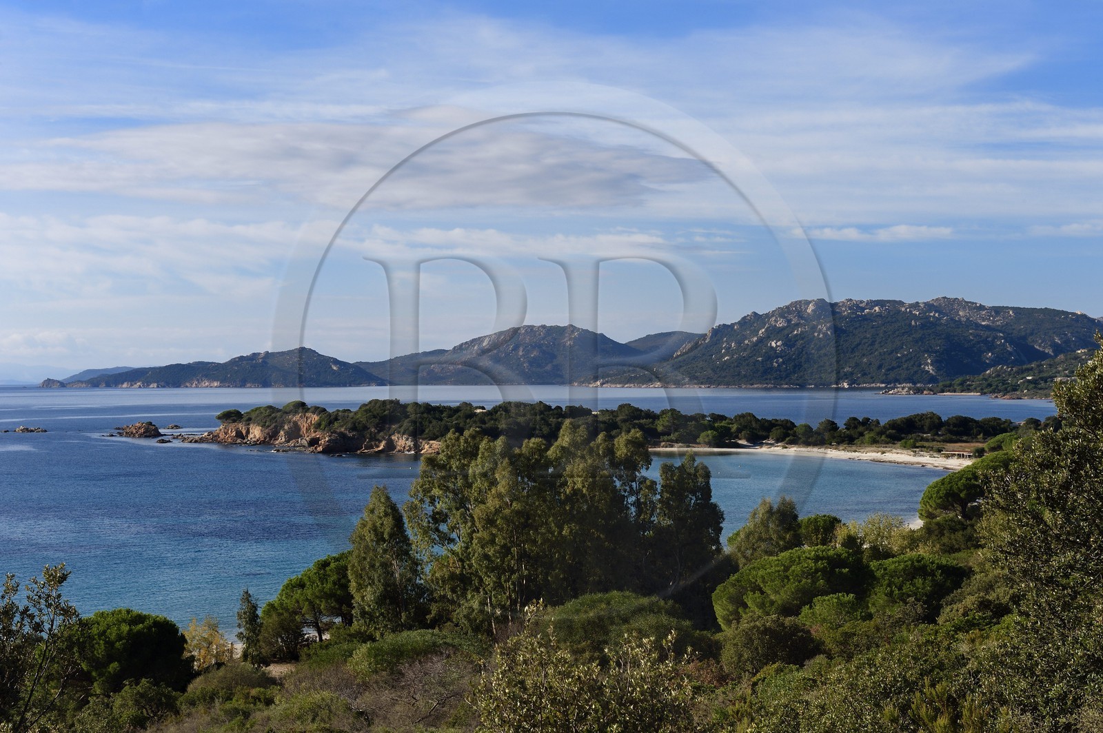 France, Corse-du-Sud (2A), Porto-Vecchio, plage de Palombaggia