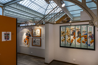 Belgique, Bruxelles, Centre belge de la bande dessinée (Musée de la BD) installé dans un batiment Art nouveau conçu par Victor Horta en 1906