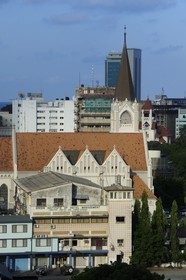 Tanzanie, Dar es-Salaam, St Joseph cathedral sur le waterfront