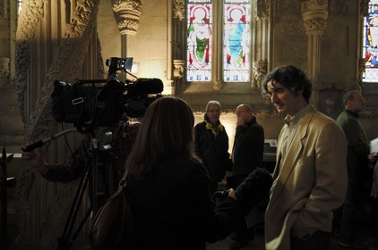 Royaume-Uni, Ecosse, Midlothian, Roslin, la Chapelle Rosslyn