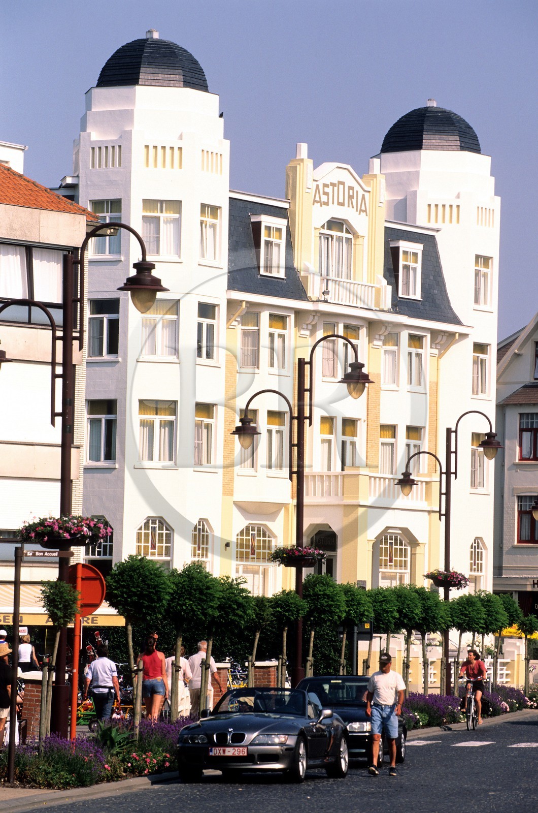 Belgique, Flandre-Occidentale, station balnéaire de De Haan (Le Coq), l' ancien palace Astoria