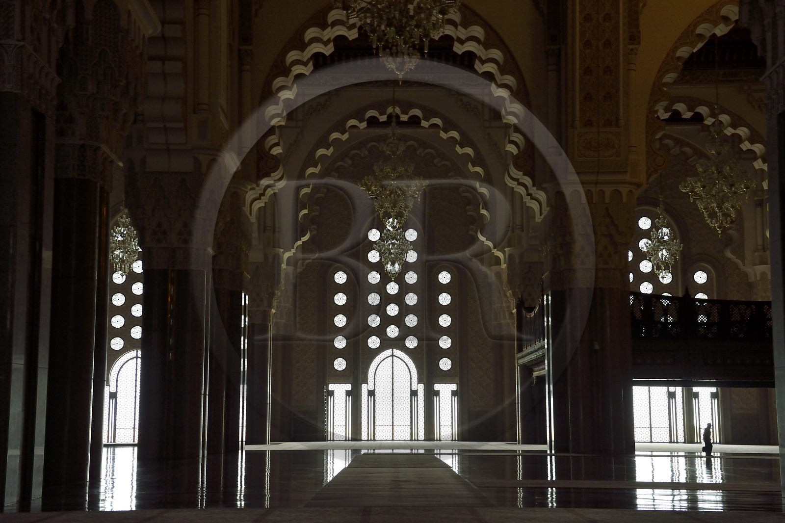 Maroc, Casablanca, Grande Mosquée Hassan II