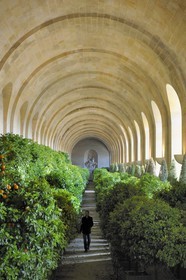 France, Yvelines, Chateau de Versailles, listed as World Heritage by UNESCO, Orangery by Jules Hardouin Mansart in Winter