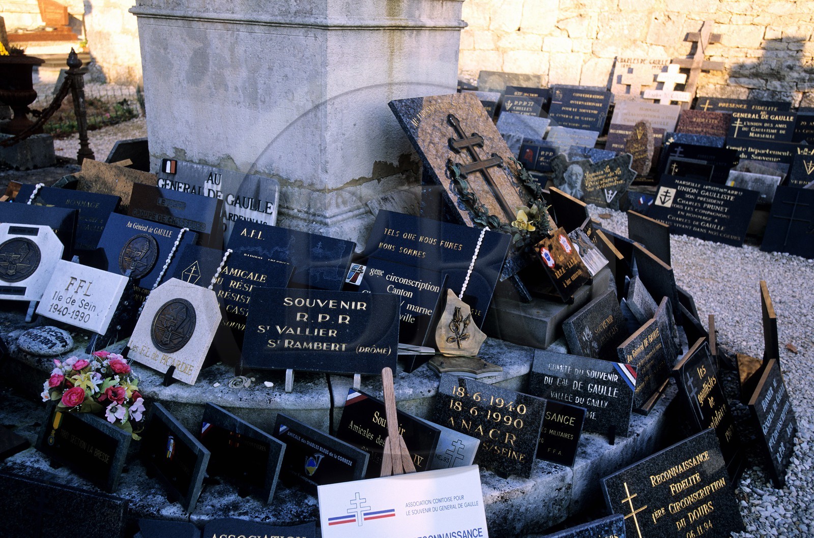 France, Haute Marne, Colombey les deux Eglises, memorial of the G en eral de Gaulle